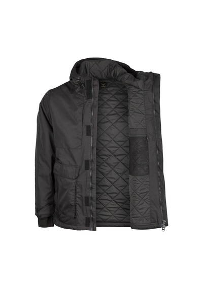 Vav Wear Outdoor Taktik Rahat Erkek Kışlık Parka Mont Aırtac02 Siyah