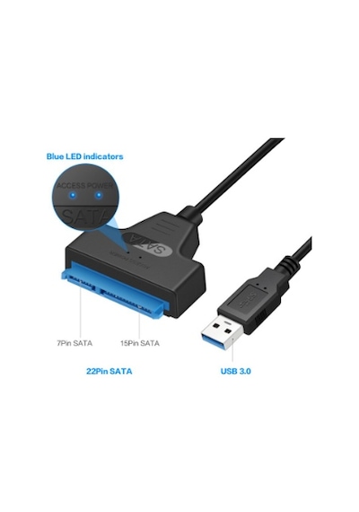 Usb 3.0 2.5 Inç Sata Ssd Hdd Okuma Kablosu Hdd Ssd 22 Pin