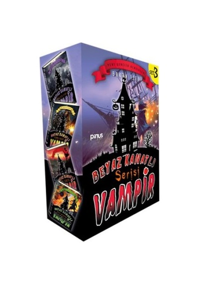 Beyaz Kanatlı Vampir Set 3 - Qhdh-608840