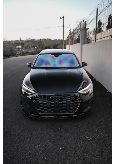 Audi A3 Sedan Ve Sportback Advanced 2020-2024 Ön Lip Sportif Ön Tampon Eki