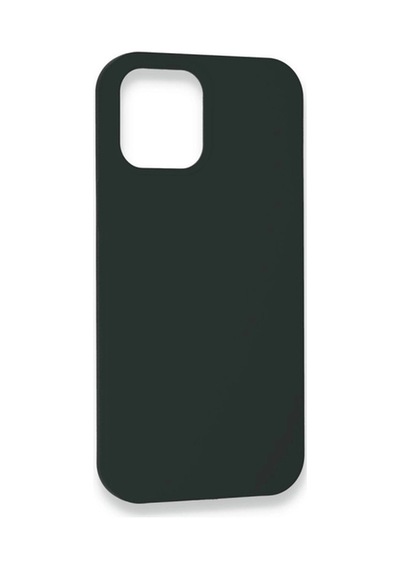 İphone 12 Kılıf Lansman Legant Silikon - Koyu Yeşil Çok Renkli Diğer