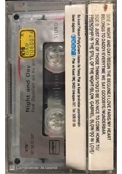 Plak Değildir Kaset Tir Frank Chacksfield On The Road Kaset