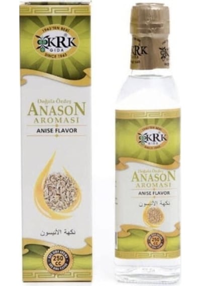 Anason Aroması 250 Ml. Cam Şişede Anason Aroma