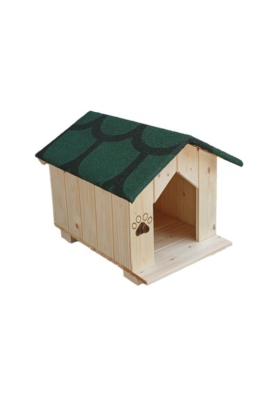 Woodcolor Premıum Doğal Ahşap Kedi Evi Dış Mekan Kedi Kulübesi Yağmur Geçirmez - 785647301
