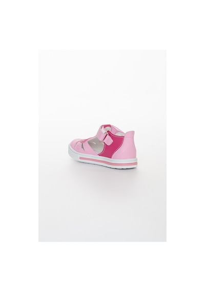 Şirin Bebe Ortopedik Kalpli Pembe Kız Bebe Ayakkabı-1141-pembe Pembe
