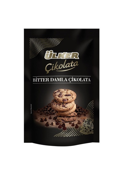 Ülker Bitter Damla Çikolata 120 G - 6 Adet Tarı