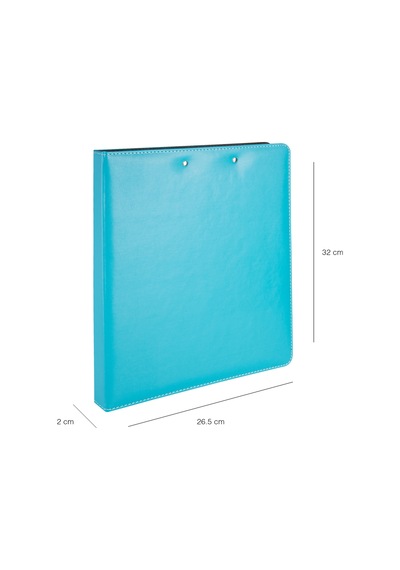 Evrak Sunum Tanıtım Firma Klasörü Sekreterlik A4 150 Yaprak Kapasiteli Ring Binder File Vegan 26,5x32 Cm 508-12