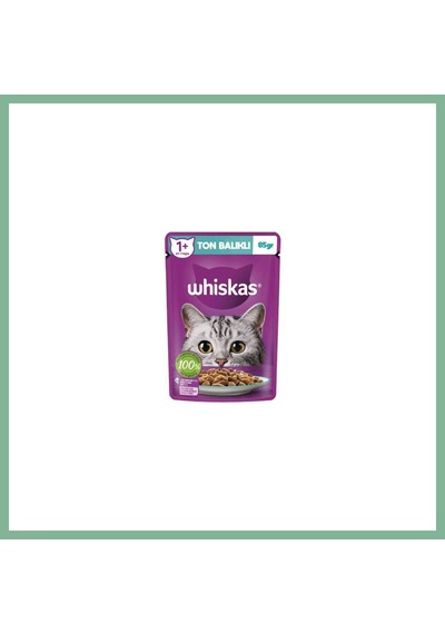 Whiskas Pouch Jöle İçinde Ton Balıklı Yetişkin Kedi Konservesi 6 Adet 85 Gr Bsk2026