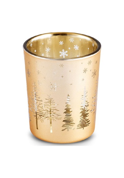 Karaca  Oren Cam Mumluk Gold 5,5 x 6,5 cm