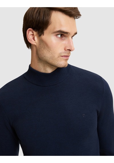 Pierre Cardin Lacivert Melanj Slim Fit Basic Kazak 50331459-vr120