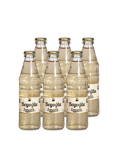 Beyoğlu Gazozu Zencefilli 6 Adet 250 Ml Gazoz
