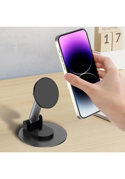 Microcase Masaüstü Ayarlanabilir Manyetik Başlıklı Dönerli Telefon Tutucu - Al5091 -