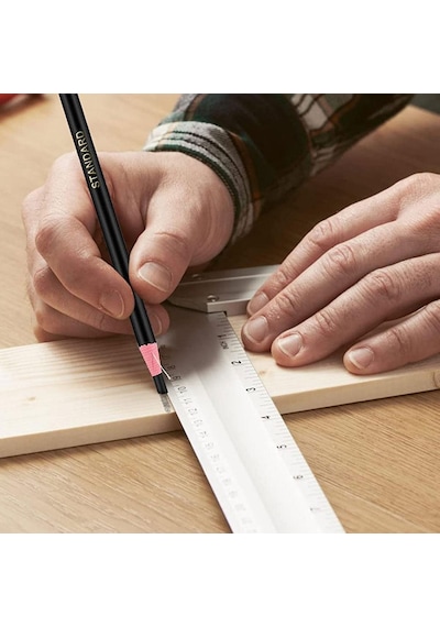 Ekoset Standart China Marker İpli İşaretleme Kalemi Beyaz 24 Adet