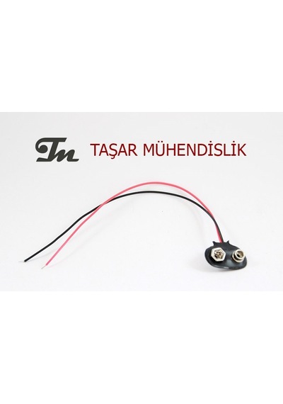 9V Pil Başlığı Bağlantı Kablosu Arduino Raspberry Elektronik