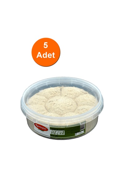 Kardeşler Sade Tahin Helva Papatya Kase 5 x 400 G
