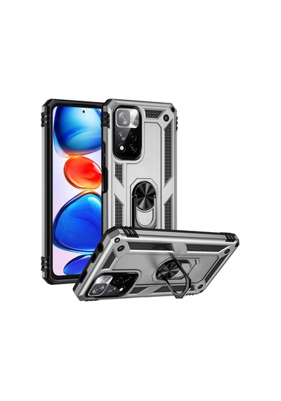 Redmi Note 11 Pro Plus 5g Kılıf Vega Kapak - Gri Gri Gri