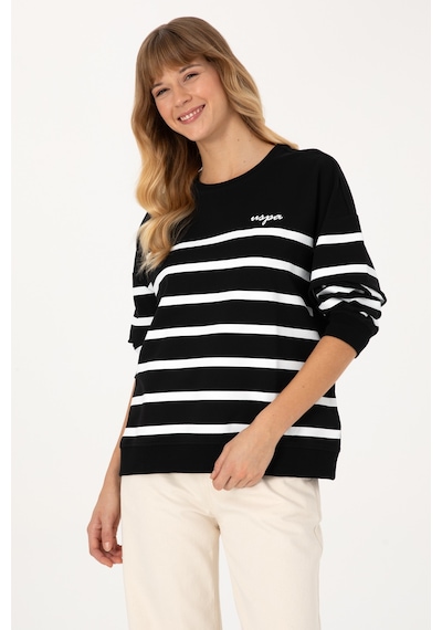 U.s. Polo Assn. Kadın Siyah Sweatshirt 50313572-vr046 Sıyah