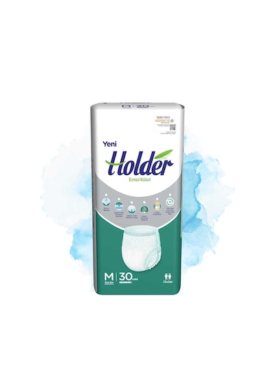 Holder Emici Külot Yetişkin Hasta Bezi Orta Boy Medium 30 Adet
