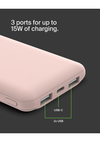 Belkin Batterie Externe 10k - Rosebatterie Externe 10k Gül Diğer