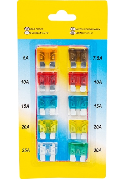 Oto Bıçaklı Sigorta Elektromer 10'lu Paket