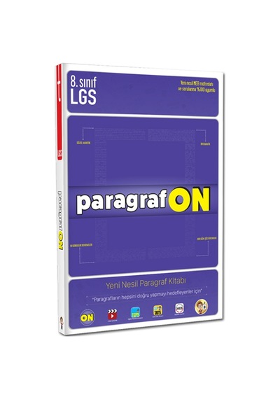 Tonguç Yayınları ParagrafON -  5,6,7. Sınıf ve LGS