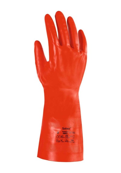 Ansell Solvex 37-900 Kimyasal ve Sıvı Korumalı İş Eldiveni