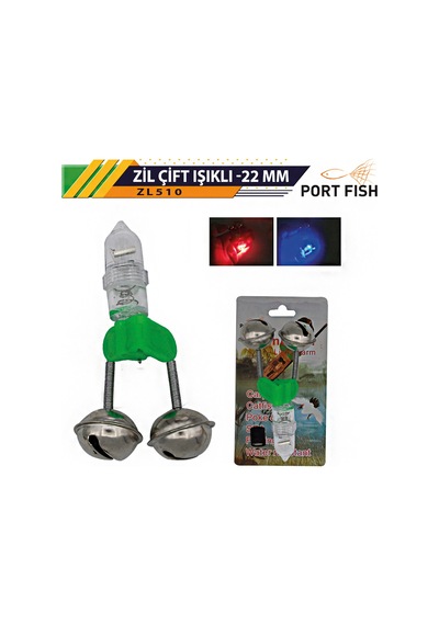 Portfish Zil Pilli Çift Işıklı 22 Mm (493855654)