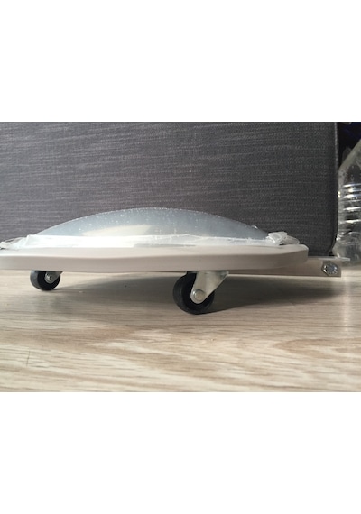 Ags - Araç Altı Arama Aynası. 30 Cm Çap. Çift Ayarlı. Perçinli Gri