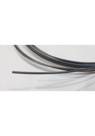 3 MM ÇAPNDA ÇELİK YAYLIK SERT TEL 10 METRE BOYUNDA SİYAH RENK