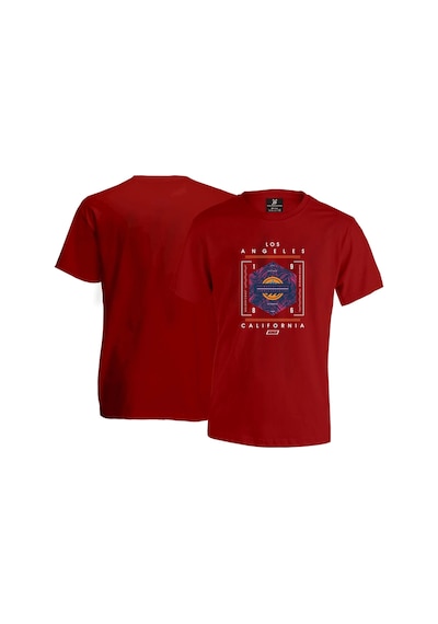 L.a Summer Unisex T-shirt - Kirmizi Kırmızı