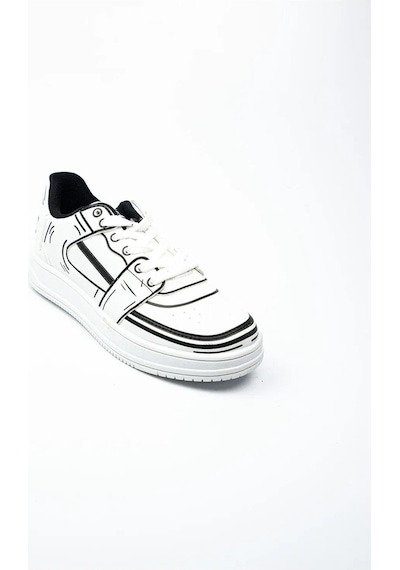 Jump 28129 Çocuk Fılet D Whıte/black Spor Ayakkab