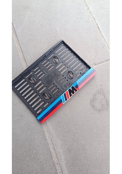 M Logo Motor Plakalık Motosiklet Plakalık İsimli Motor Plakalık Bmw M Logo Motorsiklet Plakalık