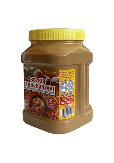 Bozkırım Bozkır Tahini Kepeksiz Tahin Plastik Kutu 935gr