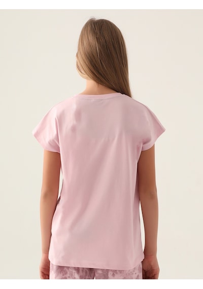 Kappa Kız Çocuk Tişört 5-15 Yaş Toz Pembe 182141x1524s1 Toz Pembe
