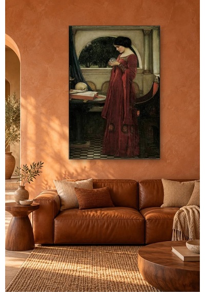 Fida Waterhouse Kristal Küre Canvas Tablo