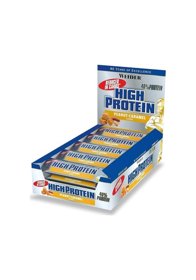 Weıder %40 Protein Bar - 24 45 Gr - Peanut Caramel