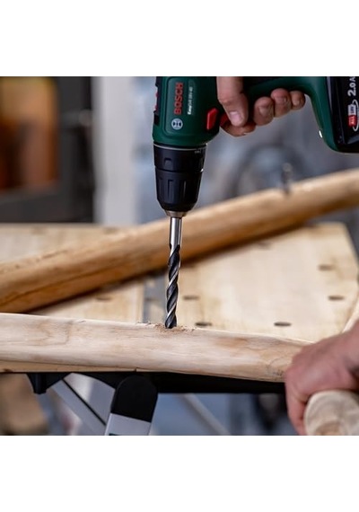 Professional Accessories Beton Matkap Ucu Ve Vidalama Seti, Yeşil, 15 Adet, Ahşap Delme Ucu: 4/6/8, Beton Delme Ucu: 5/6/8, Uzun Ömürlü Kullanım