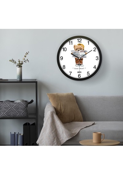 Lexroo Emores 30 Cm Gerçek Cam Sessiz Mekanizma Duvar Saati 93241585