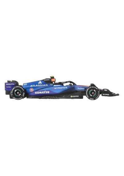 Hot Wheels 1:64 2'li Premium Formula 1 Paketi Atlassian Williams Çok Renkli