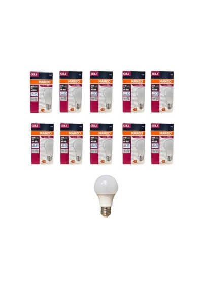 8.5 Watt Led Ampul - 6500k Beyaz Işık, 10 Adet