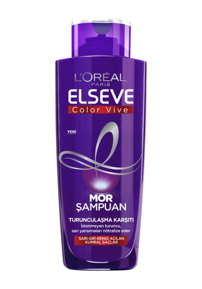 L'oréal Paris Elseve Turunculaşma Karşıtı Mor Şampuan 200 Ml 4 Adet
