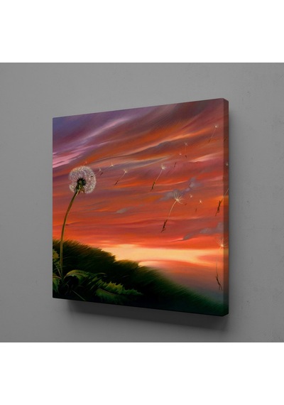 Karahindiba Kanvas Tablo 80x80cm