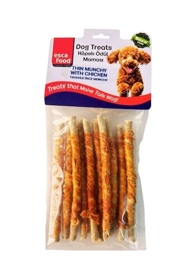Esca Food Tavuk Sarma İnce Munchy 12cm 10lu
