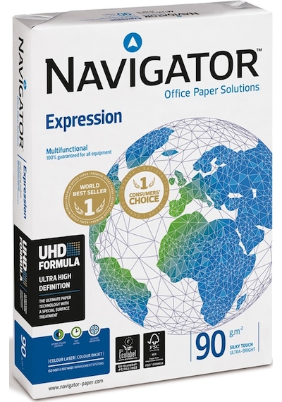 Navigator Fotokopi Kağıdı A3 90 G Expression 500'lü 5 Paket