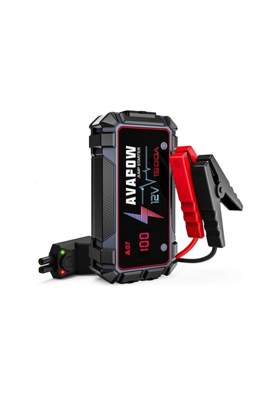 Tr A07 1500a 12800mah Jump Starter Taşınabilir Akü Takviye Kiti