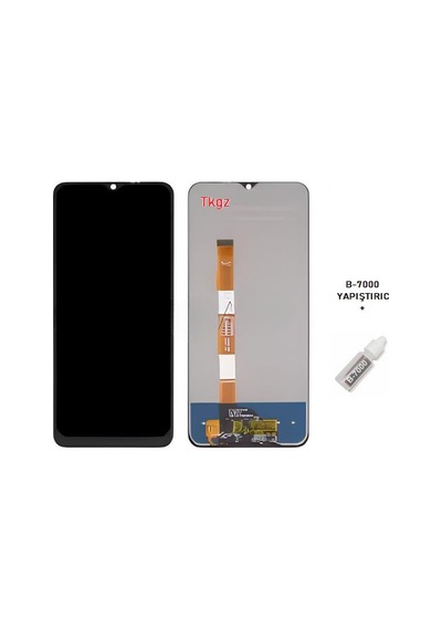 Tkgz Vivo Y16 Lcd Ekran Dokunmatik Service Pack Lcd + B-7000
