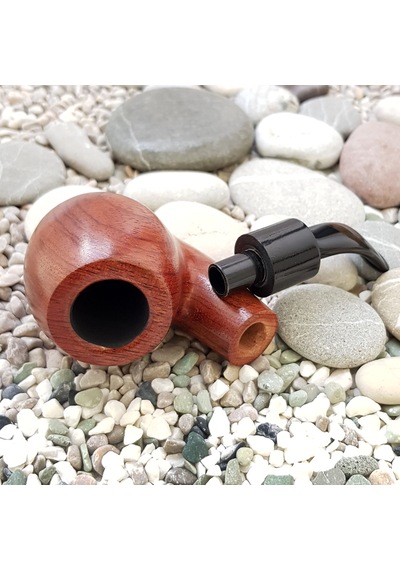 Falconetti 9 MM Maun Eğik Sap Ahşap Pipo  Py59