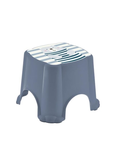 Flosoft Kaydırmaz Çocuk Taburesi, Figürlü Çocuk Banyo Lavabo Klozet Taburesi Çok Renkli