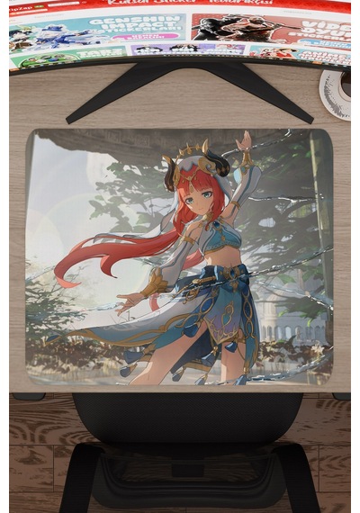 Nilou Genshin Impact Anime Gacha V5 - 48x40 Xl Gaming Mouse Pad Fare Altlığı