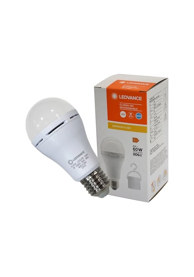 4 Adet Ledvance Osram Şarjli Ampul E27 8w/865lm 6500kw 827 E27